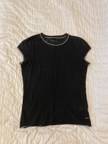 Dikiş detaylı baby tee