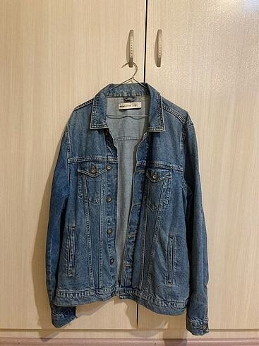 m Beden mavi Renk Oversize Kot Ceket