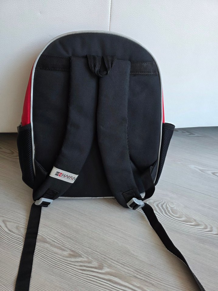 Orijinaldir kırmızı Arabalı Çocuk Okul Çantası - Görsel 4