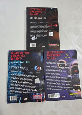 Freddy'nin Pizza Dükkanı'nda Beş Gece 3 Kitap Seti