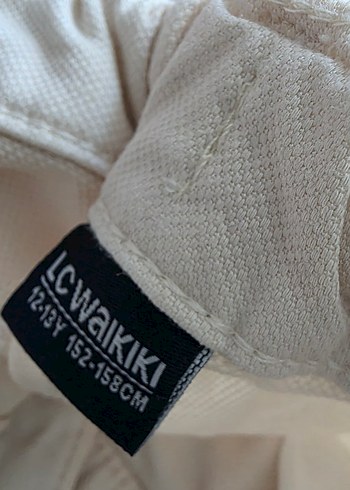 Lcw Beyaz Erkek Çocuk Keten Pantolon - Görsel 9