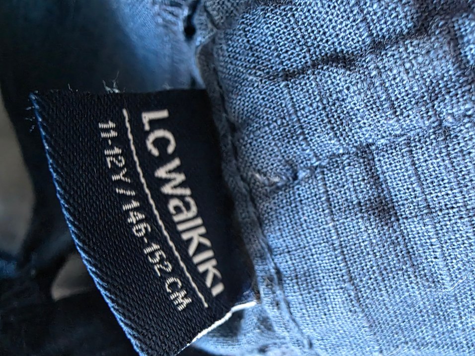 Lcw Beyaz Erkek Çocuk Keten Pantolon - Görsel 5