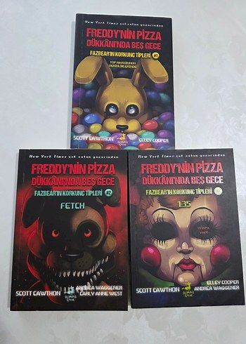 Freddy'nin Pizza Dükkanında Beş Gece Çocuk Kitapları