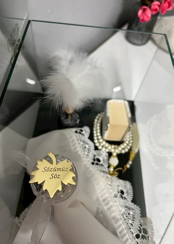 Söz mendili cam fanusu - Görsel 4