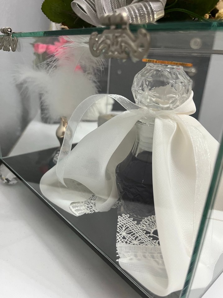 Söz mendili cam fanusu - Görsel 3