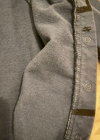 Uzun Kollu Mavi Bebek body - Görsel 8