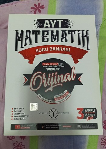 AYT Matematik Orijinal Soru Bankası
