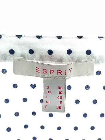 36 Beden beyaz Renk Esprit Bluz %70 İndirimli.