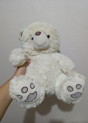 Beyaz Yumuşak Peluş Ayıcık - Görsel 2