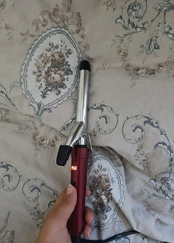 Bordo Saç Maşası Gri Uçlu - Görsel 3