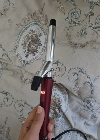 Bordo Saç Maşası Gri Uçlu - Görsel 2