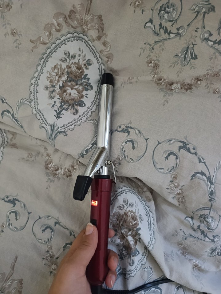 Bordo Saç Maşası Gri Uçlu - Görsel 3