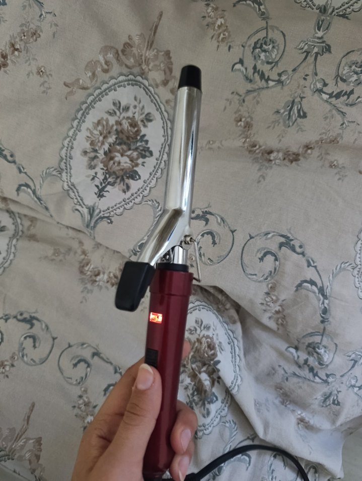 Bordo Saç Maşası Gri Uçlu - Görsel 2