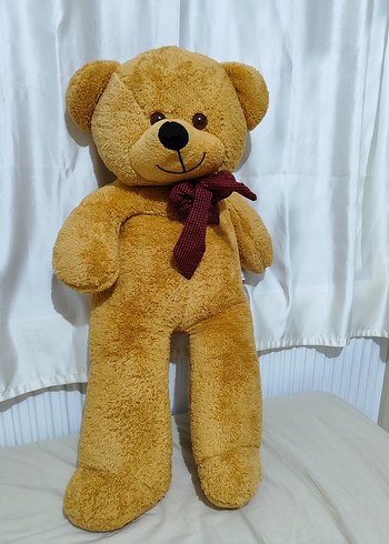 Kahverengi Yumuşak Peluş Ayı Oyuncak - Görsel 2