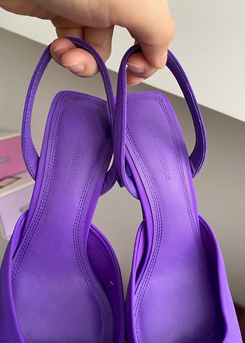 38 Beden mor Renk Mor Stiletto Topuklu Kadın Ayakkabı