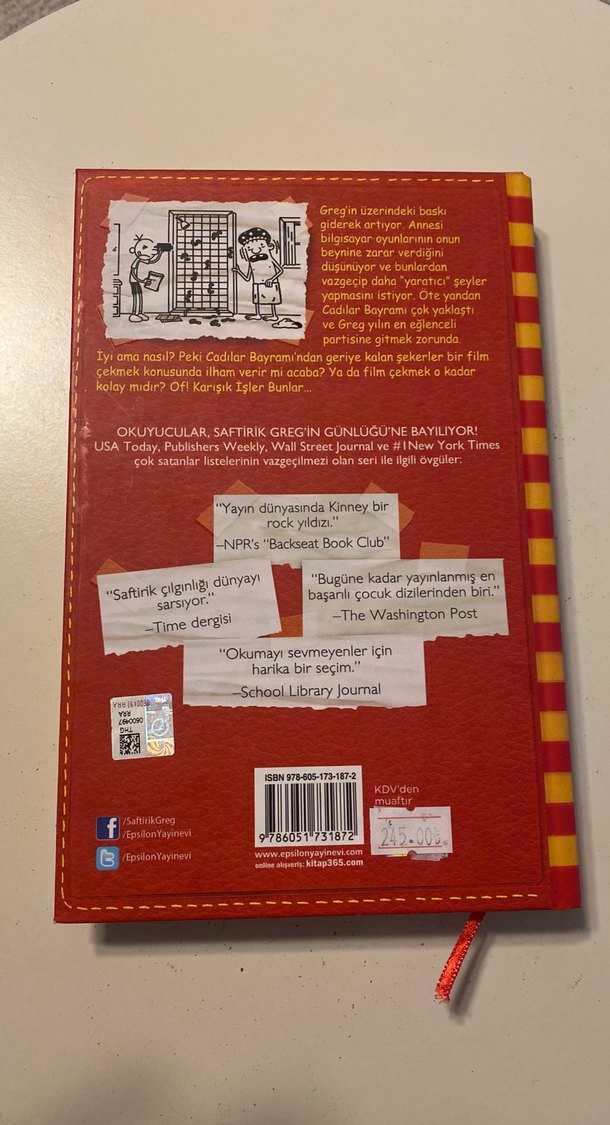 Wimpy Kid Saftirik Greg'in Günlüğü Karışık İşler - Görsel 2