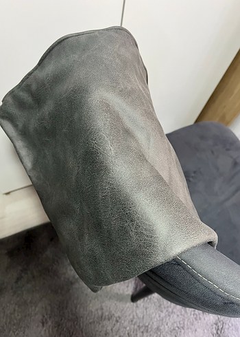 Gri Düz Yastık Kılıfı - Görsel 3