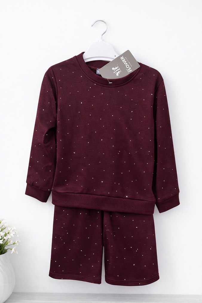 Lila taşlı ikili takım - Görsel 3