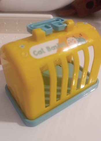 Pastel Sarı Taşınabilir Kedi Taşıyıcısı - Görsel 5