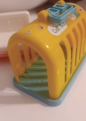 Pastel Sarı Taşınabilir Kedi Taşıyıcısı - Görsel 4