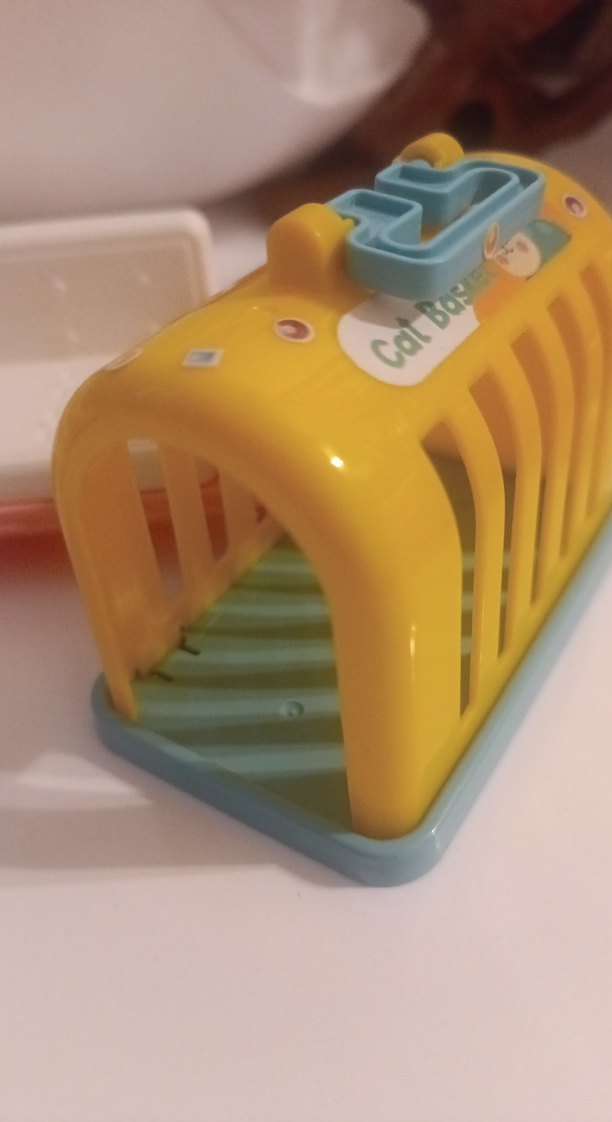 Pastel Sarı Taşınabilir Kedi Taşıyıcısı - Görsel 4