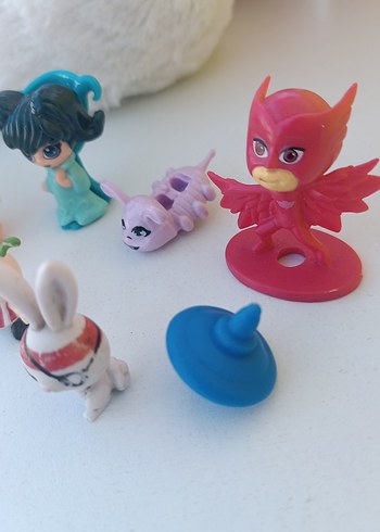 Renkli Mini Aksiyon Figürleri Seti