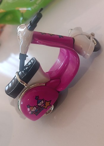 Pembe Renkli Oyuncak Motosiklet