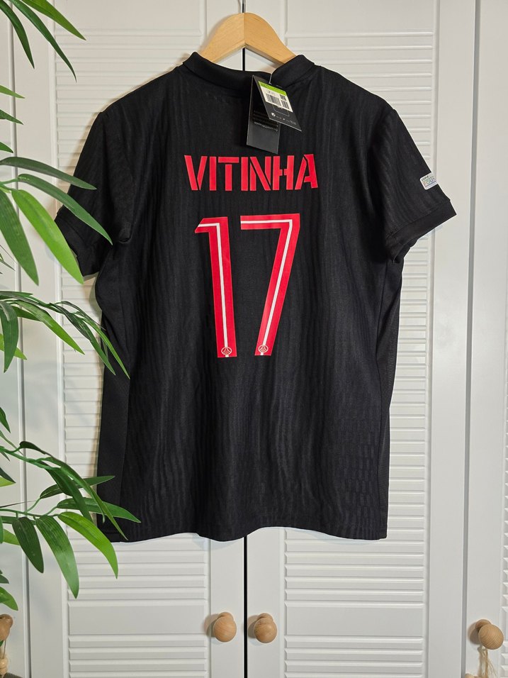 Siyah PSG Erkek Kısa Kollu Forma - Görsel 3