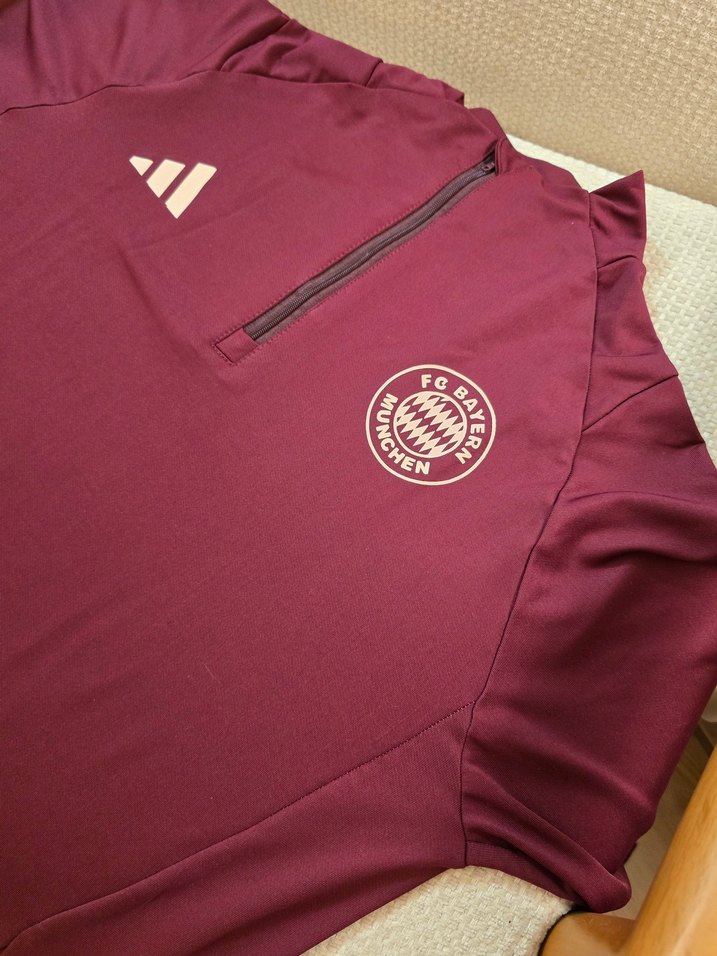 Bordo Fermuarlı Erkek Spor Sweatshirt - Görsel 3