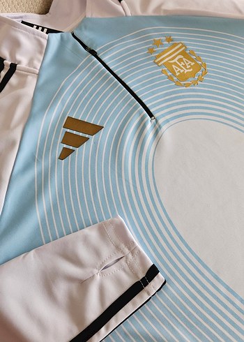 Erkek Mavi Beyaz Kısa Kollu Futbol Forması - Görsel 3