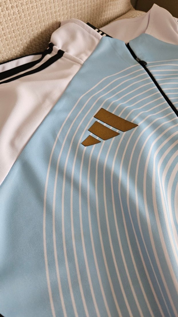 Erkek Mavi Beyaz Kısa Kollu Futbol Forması - Görsel 4