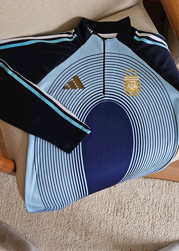 Erkek Lacivert Baskılı Fermuarlı Spor Tişört - Görsel 3