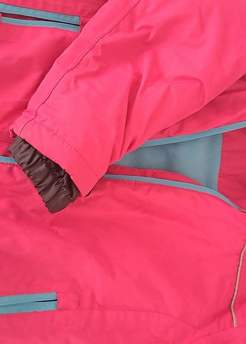 Renkli Pembe cocuk yagmurluk - Görsel 4