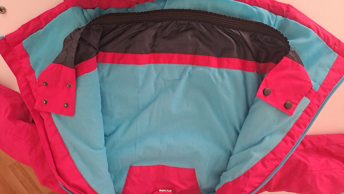 Renkli Pembe cocuk yagmurluk - Görsel 2