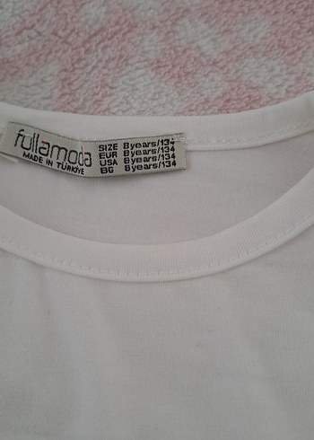 Kız Çocuk Beyaz Uzun Kollu Dantel Detaylı Tişört - Görsel 3