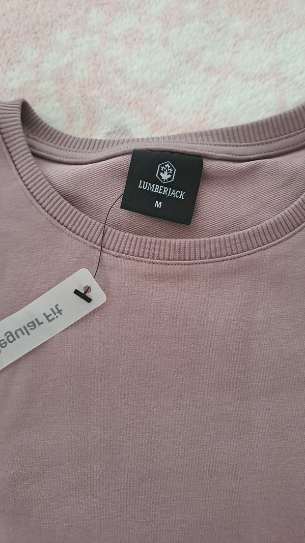 Bej Kadın Bisiklet Yaka Sweatshirt - Görsel 3