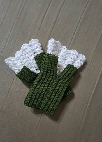 Bohem Tarzı Örgü Kadın Eldivenleri - Görsel 2