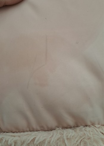 Kız Çocuk Pembe Peluş Detaylı Yelek - Görsel 7