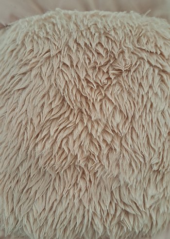 Kız Çocuk Pembe Peluş Detaylı Yelek - Görsel 5