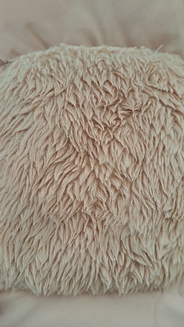 Kız Çocuk Pembe Peluş Detaylı Yelek - Görsel 5