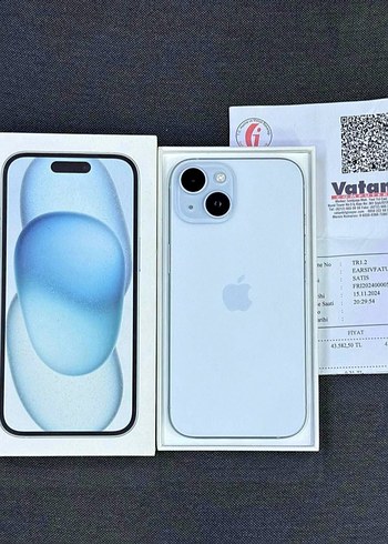 İPHONE 15 TR CİHAZI SORUNSUZ