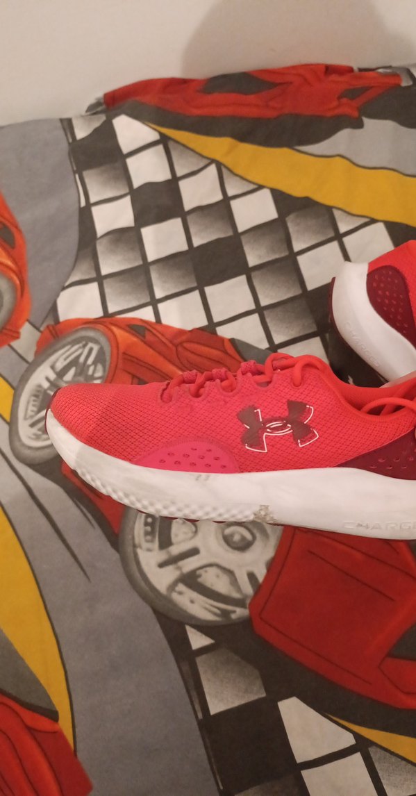 kırmızı erkek koşu ve günlük kullanım ayakkabisi - Görsel 2