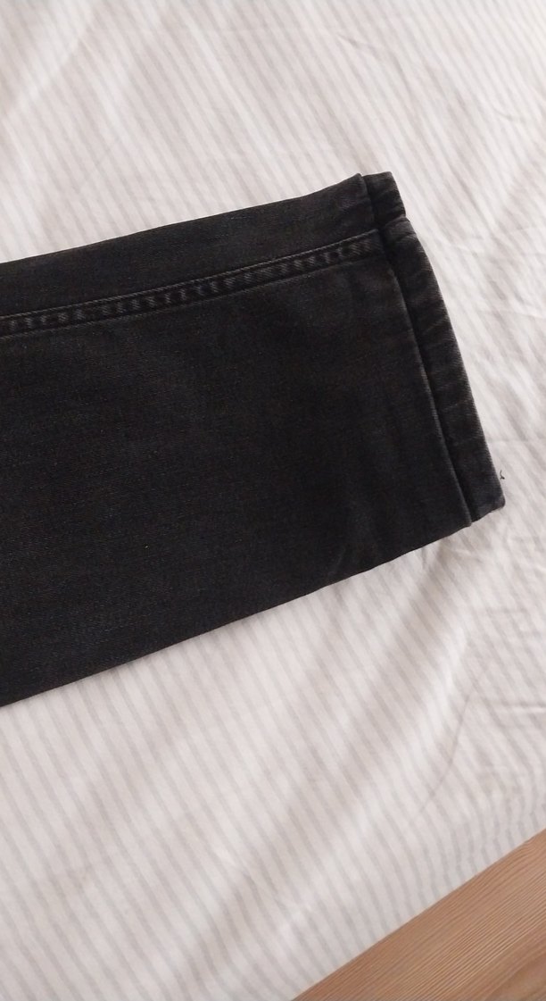 Siyah Regular Fit erkek Kot Pantolon - Görsel 3