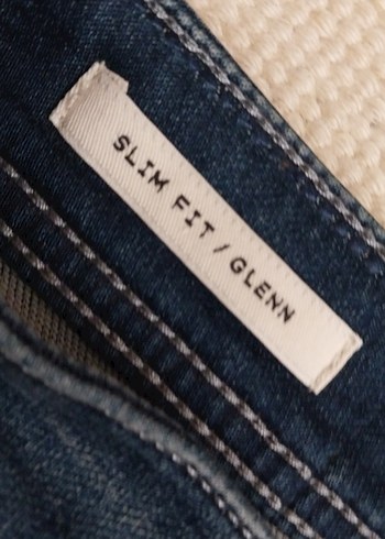 Mavi Normal Kesim Erkek Kot Pantolon - Görsel 5