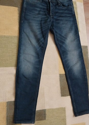 Mavi Normal Kesim Erkek Kot Pantolon - Görsel 2