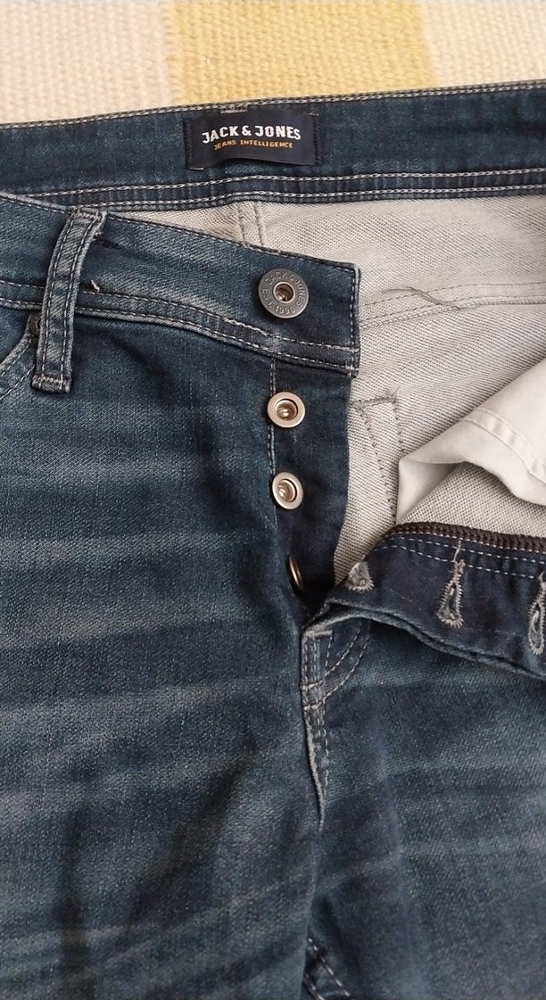 Mavi Normal Kesim Erkek Kot Pantolon - Görsel 3