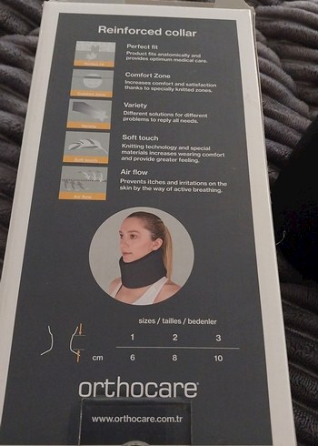 siyah destekli boyunluk - Görsel 3