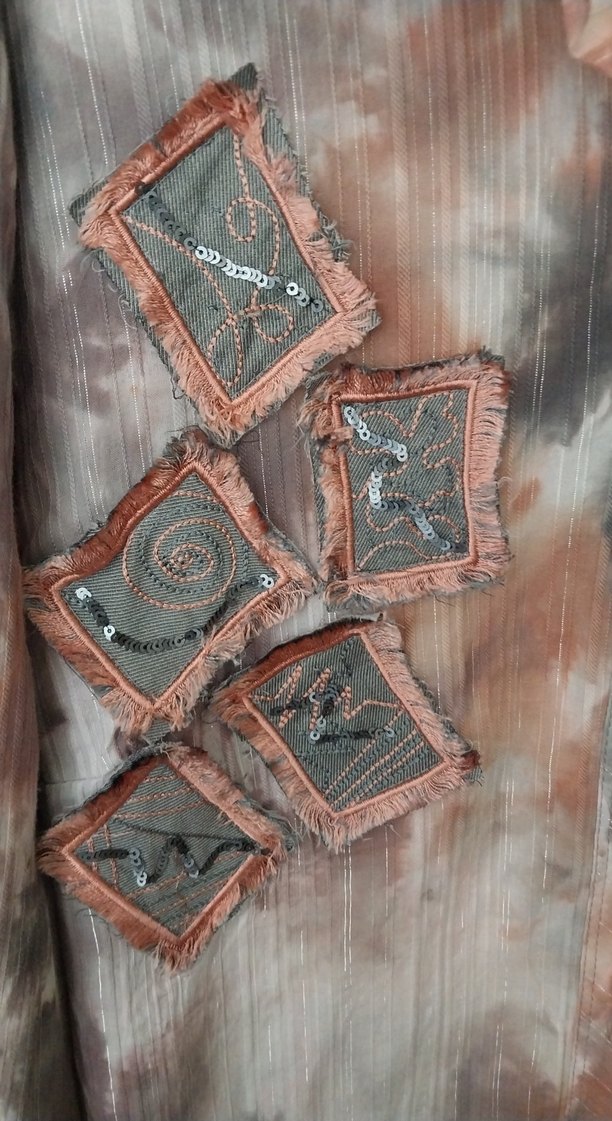 Uzun Kollu Batik Desenli Bohem Gömlek - Görsel 3