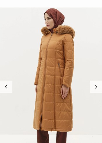 Kürklü  Kadın Uzun Kışlık Mont yeni 2 ve 3 kere giyildi - Görsel 8