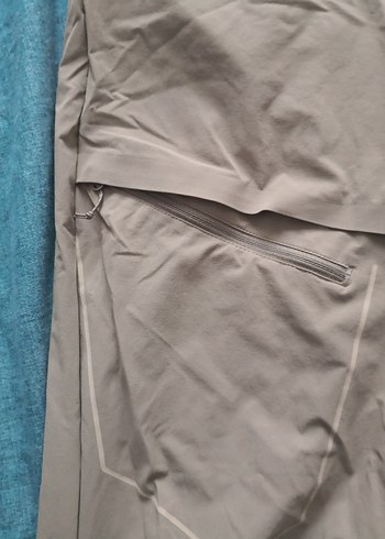 Bej  erkek Kemerli Kumaş Pantolon - Görsel 8